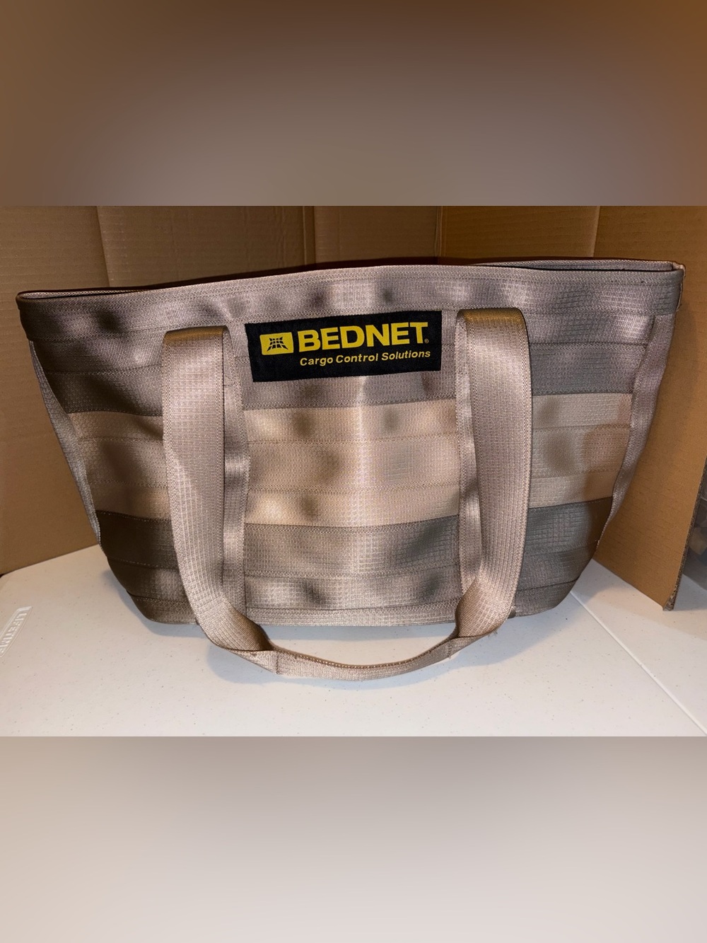 Bednet RARE Seatbelt Strap Tote Bag Extra-Large Durable